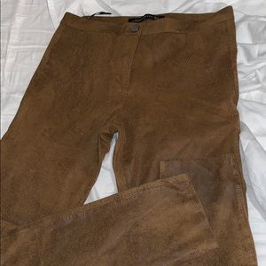Wet look Zara pants